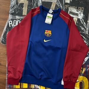 Nike FCB Blue and Maroon Jersey